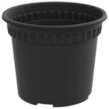 Vasi per Piante 6 pcs Nero  12,5 x 10 cm Plastica