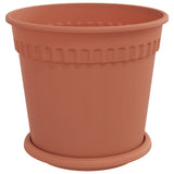 Vasi per Piante 24 pcs Rosso Mattone  19 x 16 cm Plastica