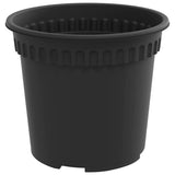 Vasi per Piante 24 pcs Nero  15 x 12 cm Plastica