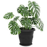 Vasi per Piante 6 pcs Nero  34 x 28 cm Plastica