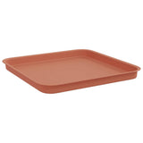Vasi per Piante 6 pcs Rosso Mattone 38 x 38 x 30 cm Plastica
