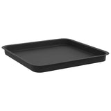 Vasi per Piante 6 pcs Nero 43 x 43 x 33,5 cm Plastica