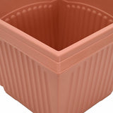 Vasi per Piante 24 pcs Rosso Mattone 16 x 16 x 14 cm Plastica