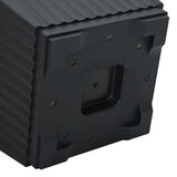 Vasi per Piante 24 pcs Nero 16 x 16 x 14 cm Plastica