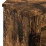 MobileTVAngolare Rovere fumé 102 x 40,5 x 45 cm
