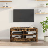 MobileTVAngolare Rovere fumé 102 x 40,5 x 45 cm