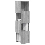 Mobile angolare Grigio Sonoma 25,5x25x102cm Legno truciolato