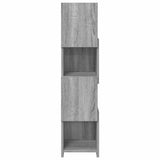 Mobile angolare Grigio Sonoma 25,5x25x102cm Legno truciolato