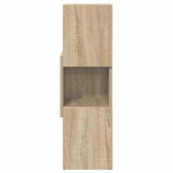 Mobile angolare Rovere Sonoma 25,5x25x80cm Legno truciolato