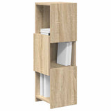 Mobile angolare Rovere Sonoma 25,5x25x80cm Legno truciolato