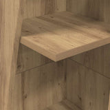 Mobile angolare Rovere artigianale 27,5x27x140cm