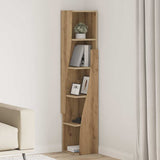 Mobile angolare Rovere artigianale 27,5x27x140cm