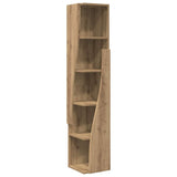 Mobile angolare Rovere artigianale 27,5x27x140cm