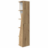 Mobile angolare Rovere artigianale 27,5x27x140cm