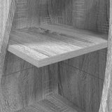 Mobile angolare Grigio Sonoma 32x32x140cm Legno truciolato