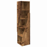 Mobile angolare Legno vecchio 32x32x140cm Legno truciolato