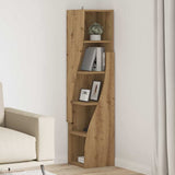 Mobile angolare Rovere artigianale 32x32x140cm