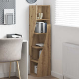 Mobile angolare Rovere artigianale 32x32x140cm