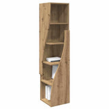 Mobile angolare Rovere artigianale 32x32x140cm