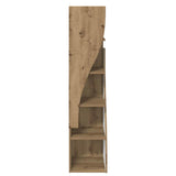Mobile angolare Rovere artigianale 32x32x140cm