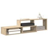 SupportoperTVaparete 120x25x28,5cm Legno truciolato