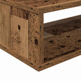 SupportoperTVaparete 120x25x28,5cm Legno truciolato