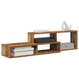 SupportoperTVaparete 120x25x28,5cm Legno truciolato