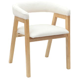 Sedie da pranzo 2 pcs Naturale 54 x 57 x 73 cm
