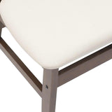 Sedie da pranzo 2 pcs Marrone Chiaro 42 x 47.5 x 81 cm