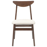 Sedie da pranzo 2 pcs Marrone Chiaro 42 x 47.5 x 81 cm