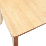 Sedie da pranzo 2 pcs Naturale 50 x 52,5 x 91 cm