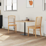 Sedie da pranzo 2 pcs Naturale 50 x 52,5 x 91 cm