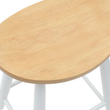 Sedie da pranzo 2 pcs Bianco 46 x 37 x 63 cm