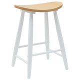 Sedie da pranzo 2 pcs Bianco 46 x 37 x 63 cm