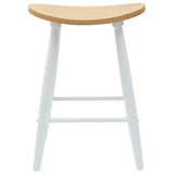 Sedie da pranzo 2 pcs Bianco 46 x 37 x 63 cm