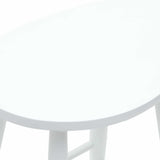 Sedie da pranzo 2 pcs Bianco 46 x 37 x 63 cm