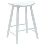 Sedie da pranzo 2 pcs Bianco 46 x 37 x 63 cm