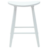 Sedie da pranzo 2 pcs Bianco 46 x 37 x 63 cm