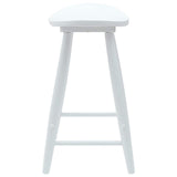 Sedie da pranzo 2 pcs Bianco 46 x 37 x 63 cm