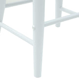 Sedie da pranzo 2 pcs Bianco 46 x 37 x 63 cm