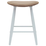 Sedie da pranzo 2 pcs Bianco 46 x 37 x 63 cm