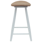 Sedie da pranzo 2 pcs Bianco 46 x 37 x 63 cm