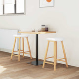 Sedie da pranzo 2 pcs Naturale 46 x 37 x 63 cm