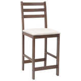 Sedie da pranzo 2 pcs Marrone Chiaro 40 x 47,5 x 99,5 cm