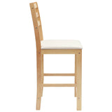 Sedie da pranzo 2 pcs Naturale 40 x 47,5 x 99,5 cm