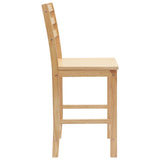 Sedie da pranzo 2 pcs Naturale 40 x 47,5 x 99,5 cm