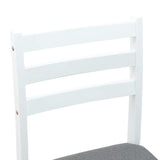 Sedie da pranzo 2 pcs Bianco 40 x 47,5 x 99,5 cm