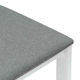 Sedie da pranzo 2 pcs Bianco 40 x 47,5 x 99,5 cm