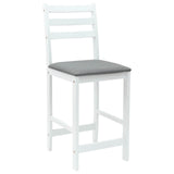 Sedie da pranzo 2 pcs Bianco 40 x 47,5 x 99,5 cm