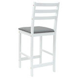 Sedie da pranzo 2 pcs Bianco 40 x 47,5 x 99,5 cm